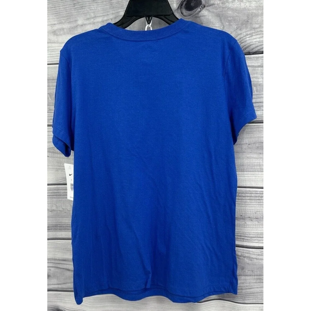 THE NIKE TEE USA WOMEN'S SOCCER‎ TEAM CORE T SHIRT Women's Size Large GAME ROYAL